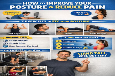 How to Improve Your Posture and Reduce Pain
