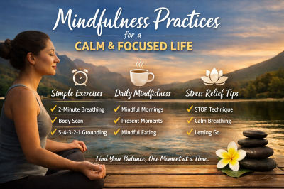 Mindfulness Practices for a Calm and Focused Life