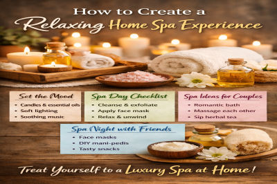 How to Create a Relaxing Home Spa Experience