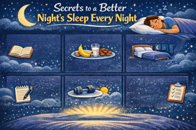 Secrets to a Better Nightâ€™s Sleep Every Night