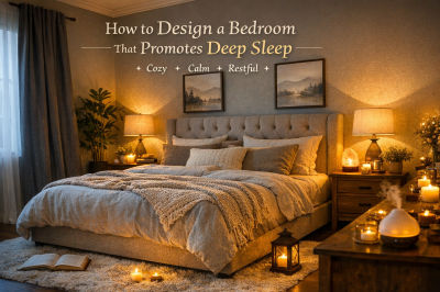 How to Design a Bedroom That Promotes Deep Sleep