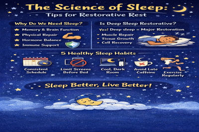 The Science of Sleep: Tips for Restorative Rest