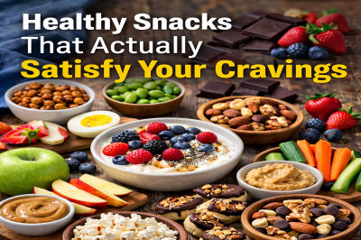 Healthy Snacks That Actually Satisfy Your Cravings