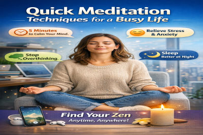 Quick Meditation Techniques for a Busy Life