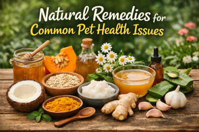 Natural Remedies for Common Pet Health Issues