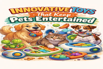 Innovative Toys That Keep Pets Entertained