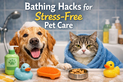 Bathing Hacks for Stress-Free Pet Care