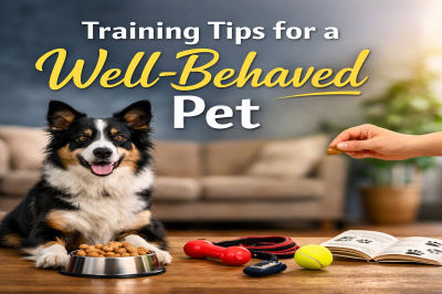 Training Tips for a Well-Behaved Pet