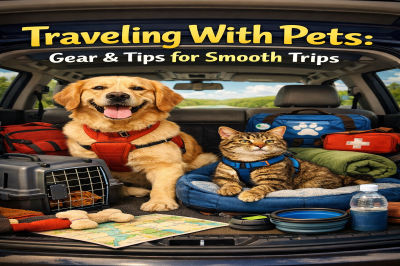 Traveling With Pets: Gear and Tips for Smooth Trips