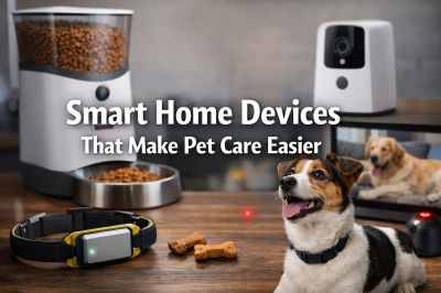 Smart Home Devices That Make Pet Care Easier
