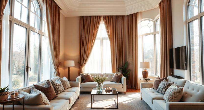 Best Curtain Ideas for Living Room Windows in Every Style